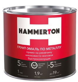 Грунт-эмаль 3в1 Hammerton 0,9л.УЦЕНКА