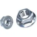 Гайки шестигранные с фланцем DIN6923 оцинкованные Гайки шестигранные с фланцем DIN6923 оцинкованные