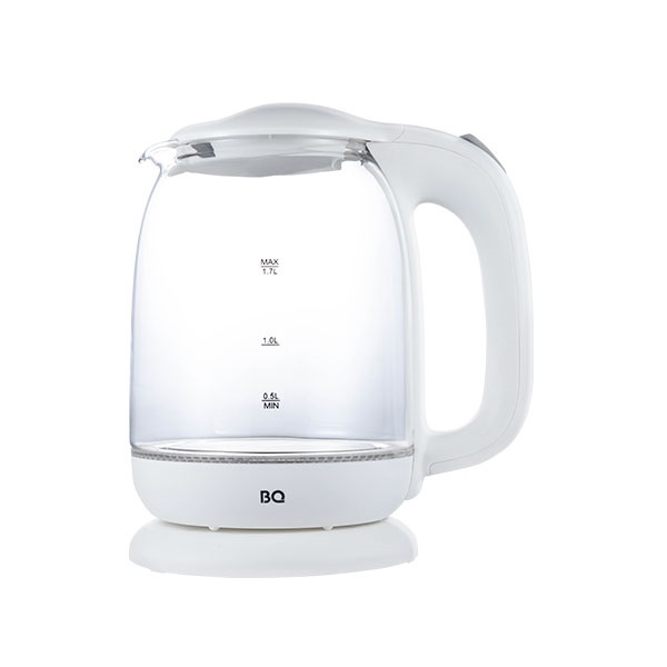 1. Чайник BQ KT1830G белый, 1,8 л, 2,2кВт