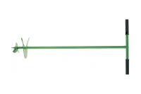 Бур садовый шнековый ф200мм, длина 1 метр ( труба 22*1,2мм)