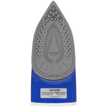 3. Утюг VICONTE VC-4302 2200Вт,удар130г-мин,керам.подошва