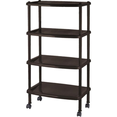 Этажерка для легкой обуви BRANQ 4 полки венге