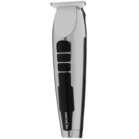 1. Машинка для стрижки Centek CT-2105 3 Вт, LED, LiIon1200, USB зарядка, 6 насадок
