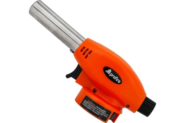 2. Горелка газовая портативная Profire PF-300A, с пьезоподжигом