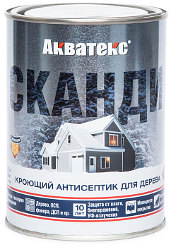 Защитное средство АКВАТЕКС СКАНДИ Топленое молоко 9л