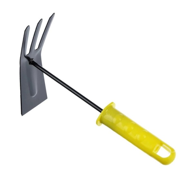 Мотыжка садовая 24-15см с пластиковой ручкой INBLOOM