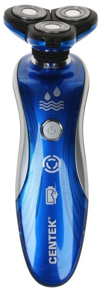 1. Бритва Centek CT-2170  3D, +ВЛАЖНОЕ БРИТЬЁ, 3 плав.головки, 2-ные лезвия, до 50 мин раб