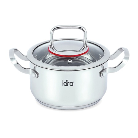 Кастрюля Lara LR02-503 Prima 3,7литра