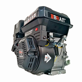 Двигатель Brait BR202 P19 PRO 168А-2 (c шкивом)