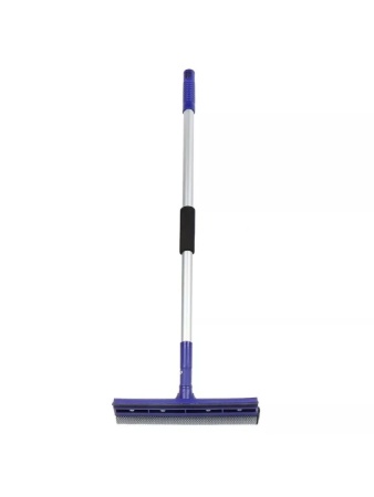 1. Швабра для окон, черенок 120 см, Марья-искусница KD-W02-10B насадка 25 см