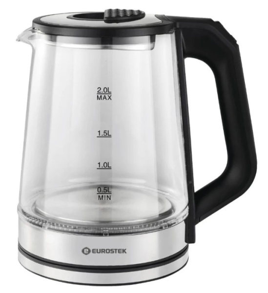 1. Чайник EUROSTEK ЕЕК-3002 2.0л,1,5кВт,стекло
