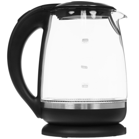 2. Чайник Centek CT-0015 стекло, 2.0л, 2200Вт, внутренняя LED подсветка, кнопка