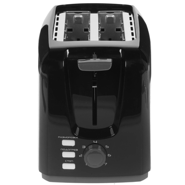 2. Тостер Centek CT-1429 750Вт, 7 ур. прожарки, 2 тоста, поддон, стоп, подогрев, разморозка