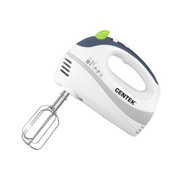 1. Миксер Centek CT-1104 280Вт, 5 скоростей+турбо, взбивание-замешивание