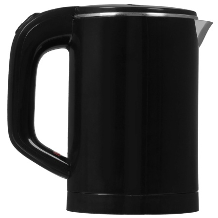 2. Чайник Centek CT-0006 Black 0.6л, 1100Вт, бесшовная колба, двойные стенки, защита от перегрева.