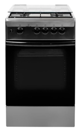 2. Газ.плита GRETA GG 5072 MG38(X)(07) нерж. 4к,ст.крыш