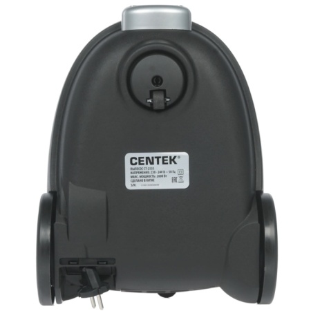 2. Пылесос Centek CT-2535  циклон 2000-350Вт, 2 HEPA фильтра, телескоп металл. трубка