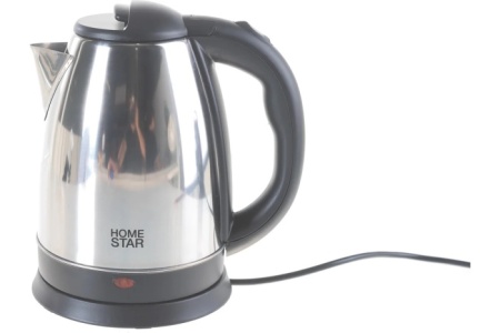 1. Чайник HOMSTAR HS-1001 1,8л., 1.5кВт, нерж