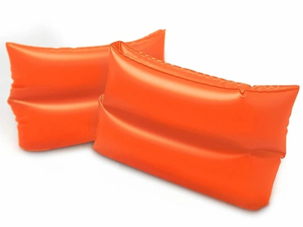 Нарукавники оранжевые 25х17см от6-12л 59642