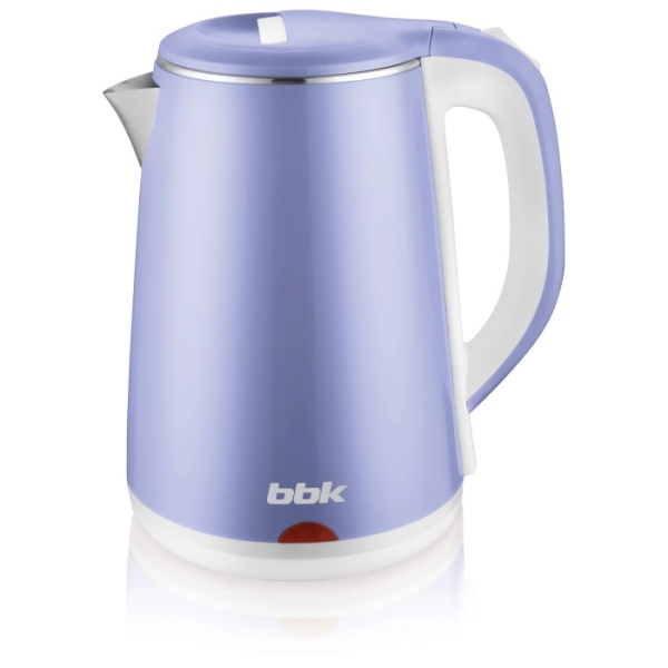 1. Чайник BBK EK2001P 2,0л 2,2кВт нерж-голуб