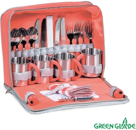 1. Набор для пикника Green Glade Т3044 26 предметов (1)