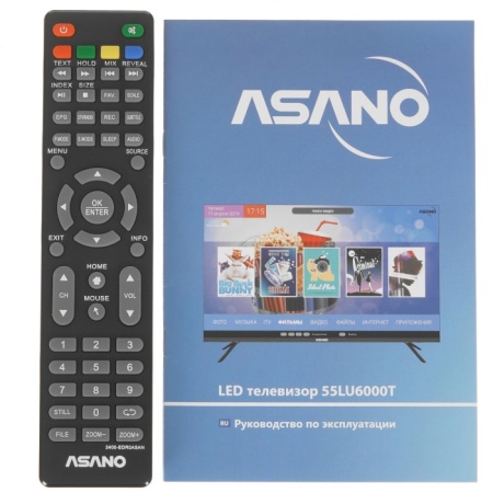 4. Телевизор LED ASANO 55LU6000T UHD SMART