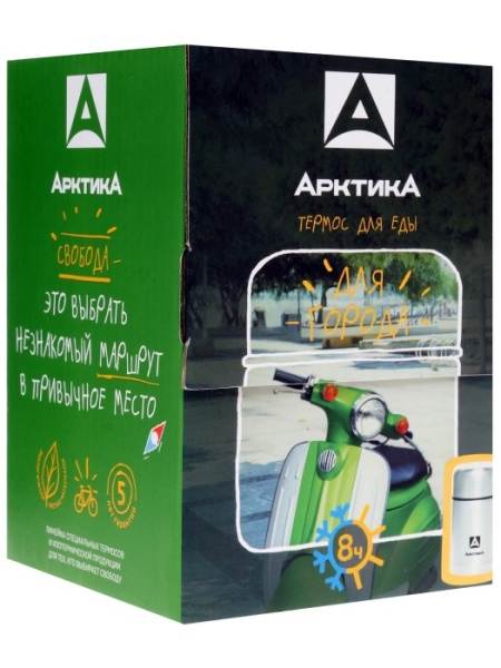 3. Термос Арктика 750 мл, арт.301-500 с супер-широким горлом новинка